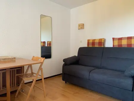 Location appartement à Pra Loup, Studio 4 pers, balcon, parking privé, vue vallée