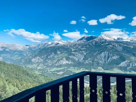 Studio 4 pers avec balcon et vue vallée à Pra-Loup : photo 6