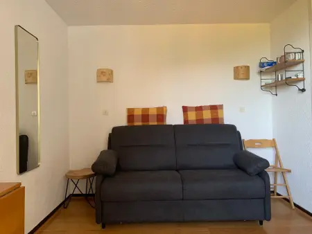 Studio 4 pers avec balcon et vue vallée à Pra-Loup : photo 11