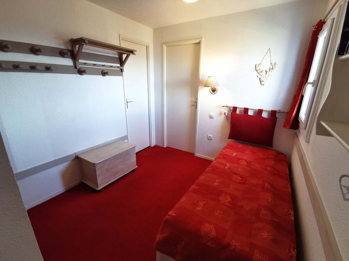 Studio cabine 4 pers aux Adrets-Prapoutel, balcon sud - Photo 7