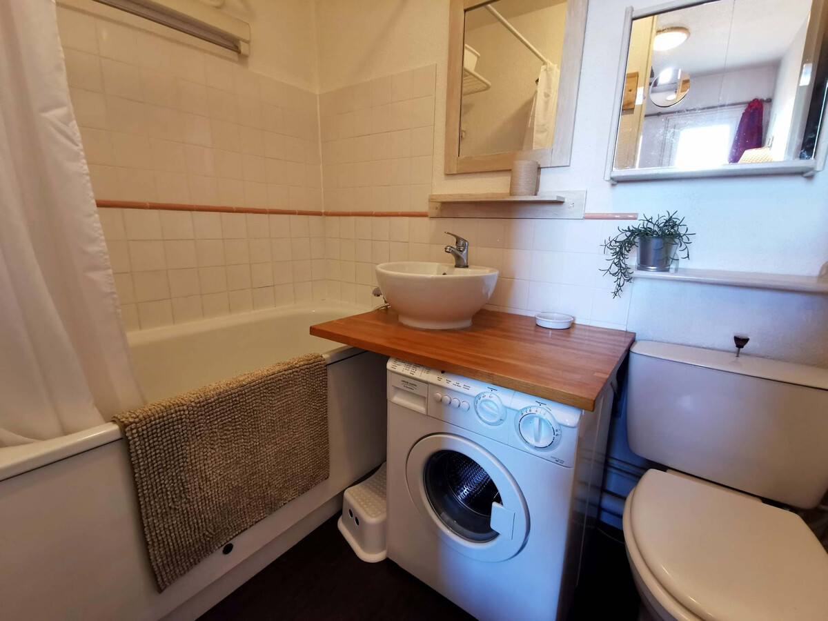 Studio cabine 4 pers aux Adrets-Prapoutel, balcon sud - Photo 9
