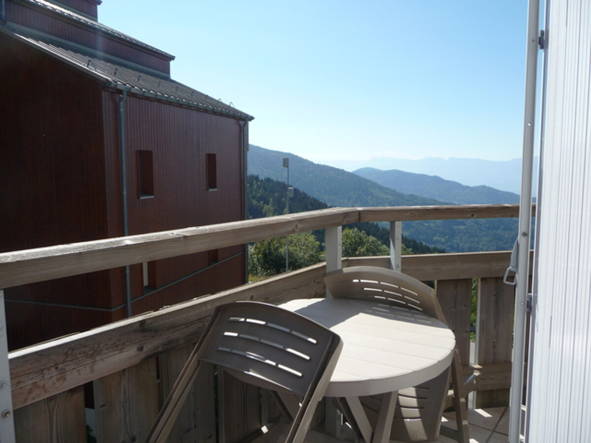 Studio cabine 4 pers aux Adrets-Prapoutel, balcon sud - Photo 10