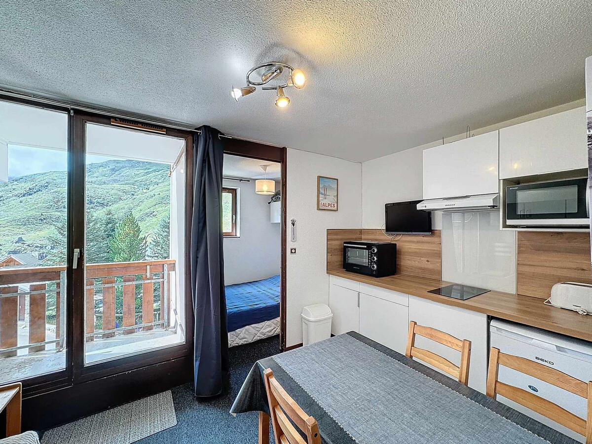 Appartement 24m² ski aux pieds, balcon sud-ouest, Les Menuires - Photo 8