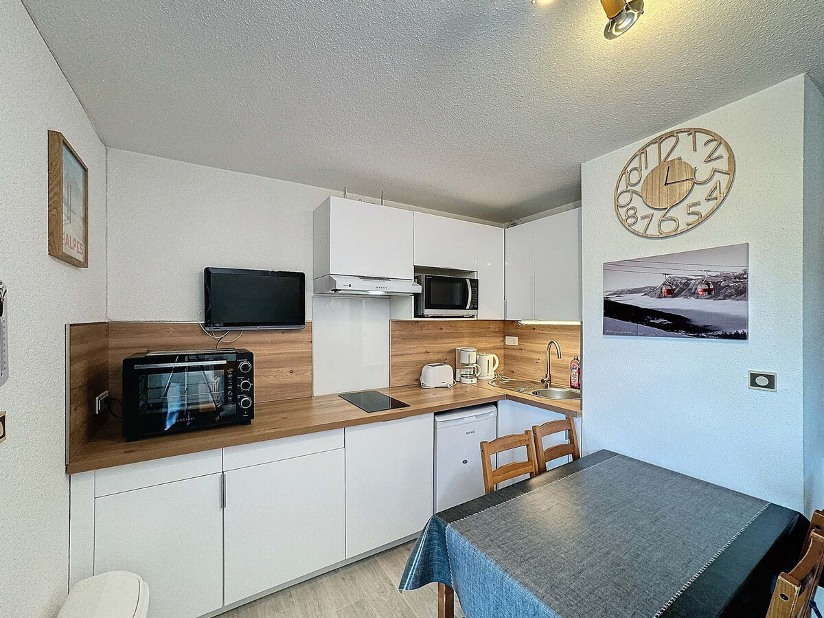 Appartement 24m² ski aux pieds, balcon sud-ouest, Les Menuires - Photo 9