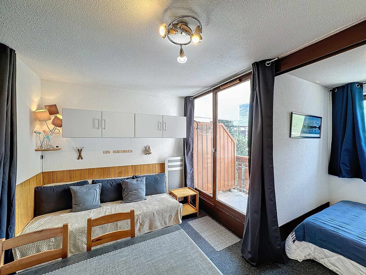 Appartement 24m² ski aux pieds, balcon sud-ouest, Les Menuires - Photo 10