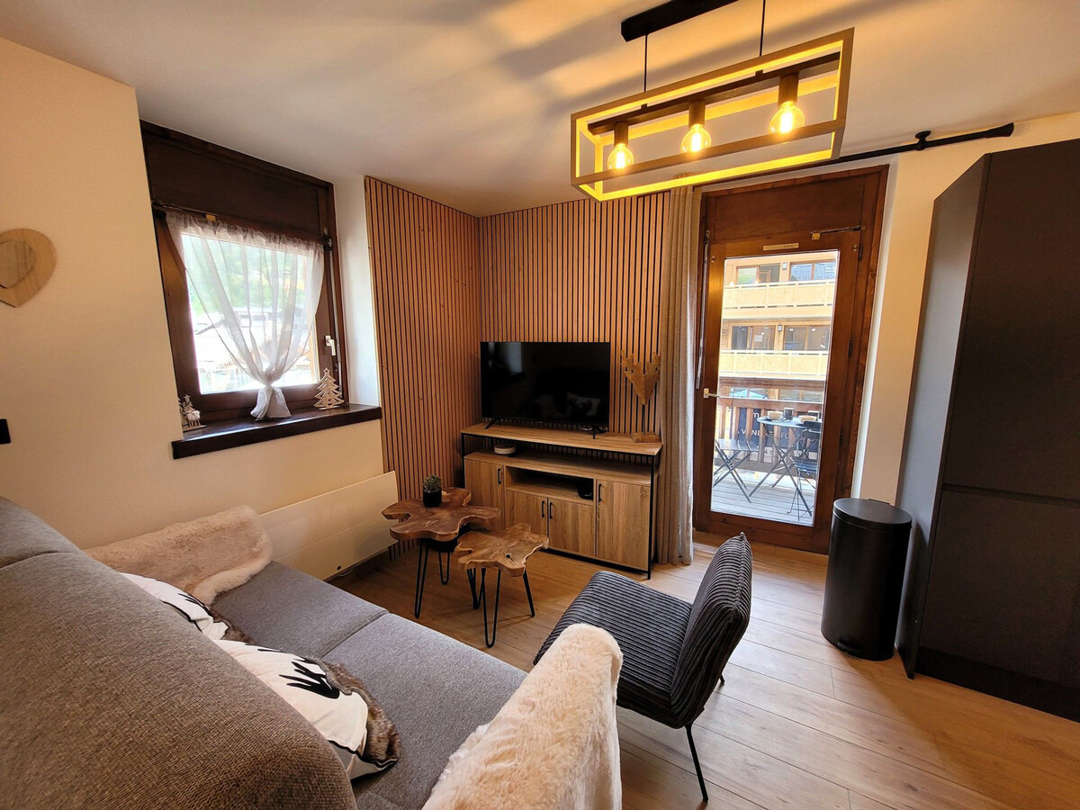 Appartement 28 m² rénové avec balcon aux Gets - Photo 3