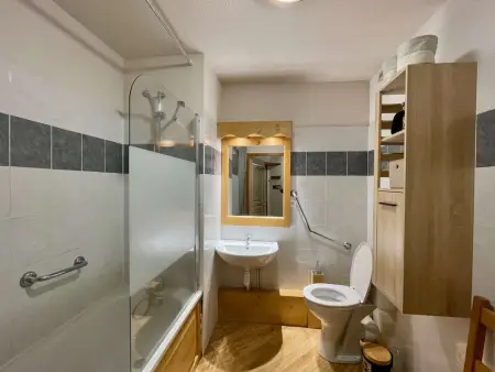 Apt 2 pièces 6 pers, piscine chauffée et sauna aux Orres : photo 8