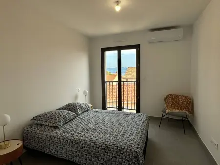 Appartement 3 chambres Cargèse, vue mer et terrasse : photo 14