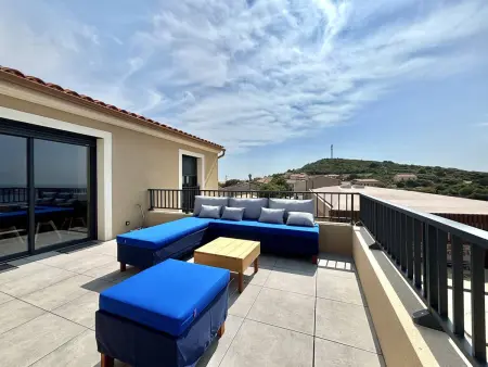 Appartement 3 chambres Cargèse, vue mer et terrasse : photo 26
