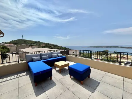 Appartement 3 chambres Cargèse, vue mer et terrasse : photo 27