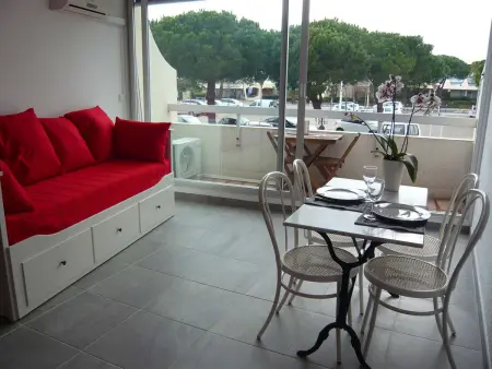 Studio rénové pour 2 avec clim à 100m de la plage : photo 12