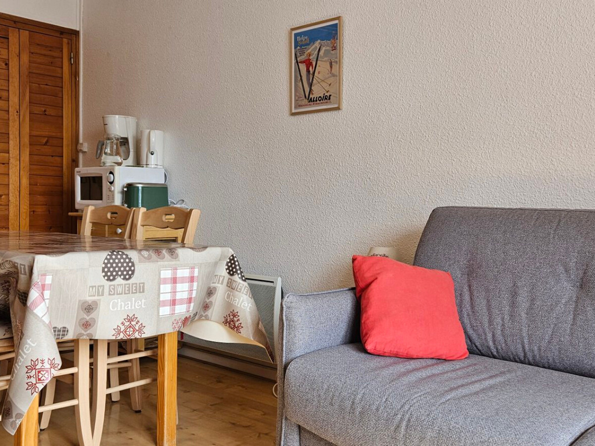 Studio 4 pers avec balcon sud à Valloire, piscine - Photo 6