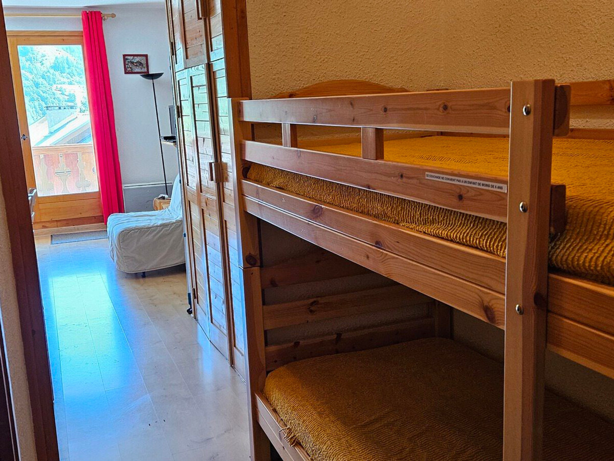 Studio 4 pers avec balcon sud à Valloire, piscine - Photo 10