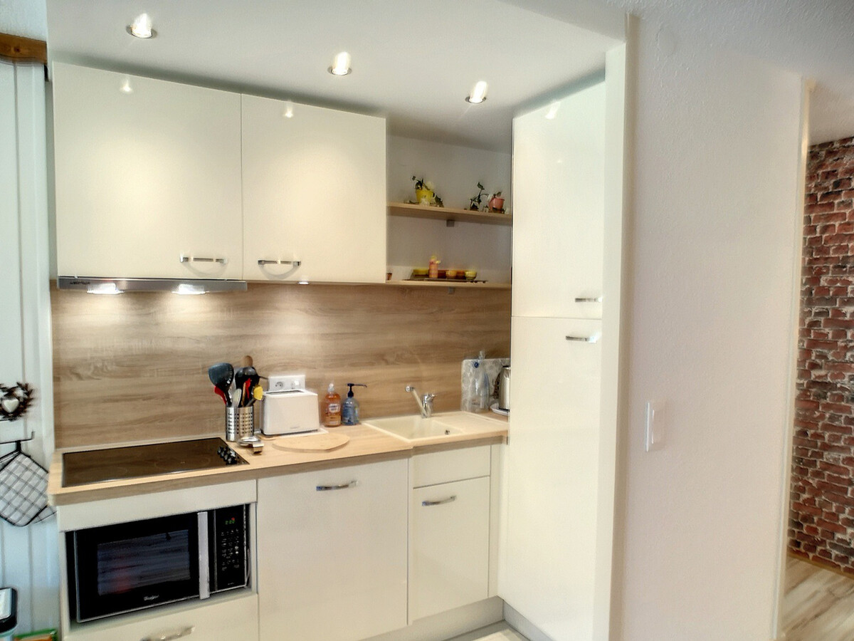 Appartement rénové 40m² Les Menuires, balcon vue piste - Photo 13