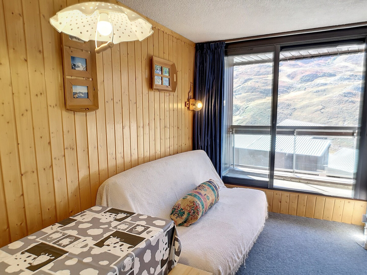 Appart 30m² 4 pers Les Menuires, balcon sud-ouest, accès pistes - Photo 1