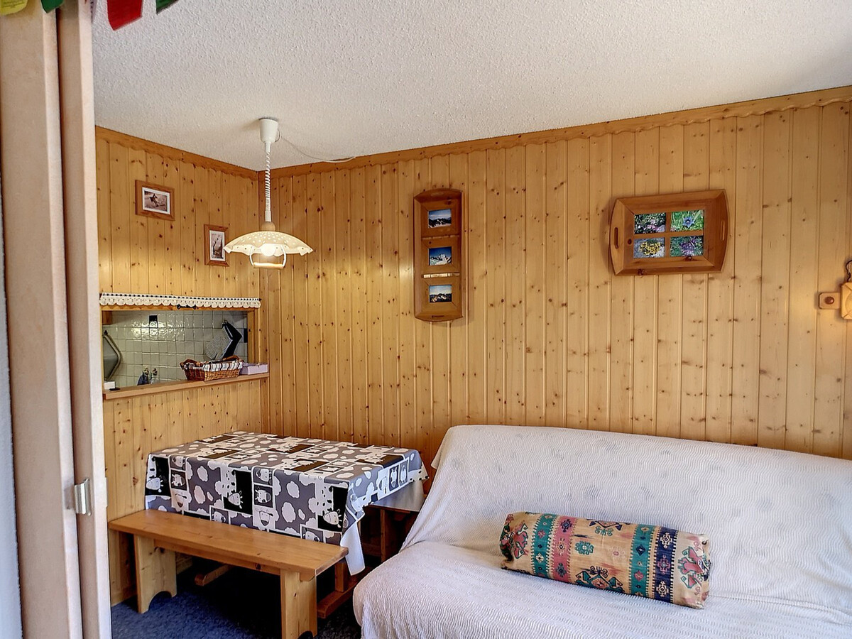 Appart 30m² 4 pers Les Menuires, balcon sud-ouest, accès pistes - Photo 2