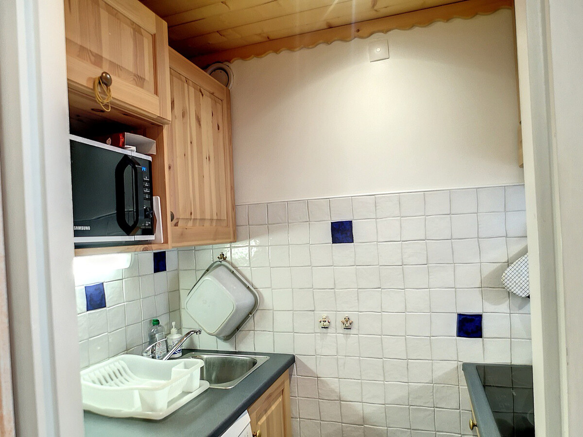 Appart 30m² 4 pers Les Menuires, balcon sud-ouest, accès pistes - Photo 6