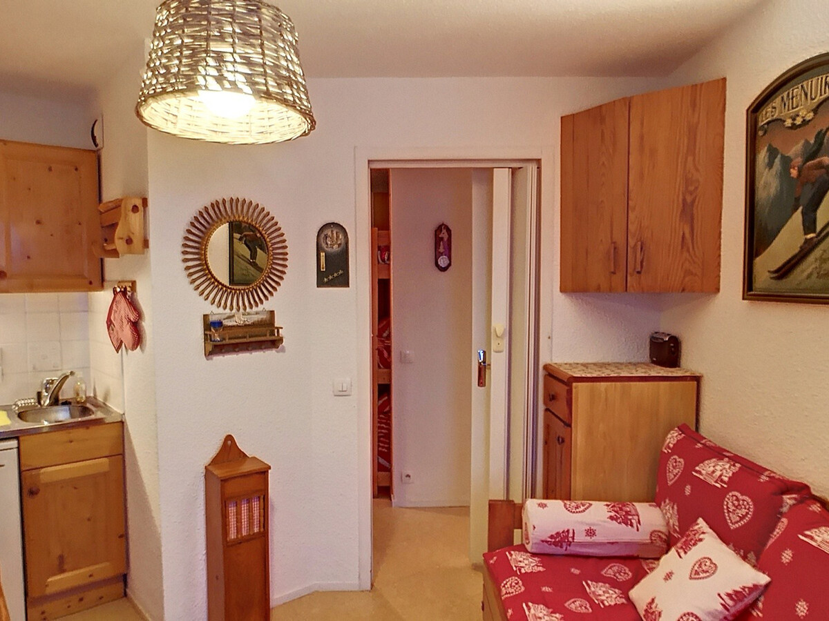 Appart 5 pers aux pieds des pistes, balcon sud - Photo 2