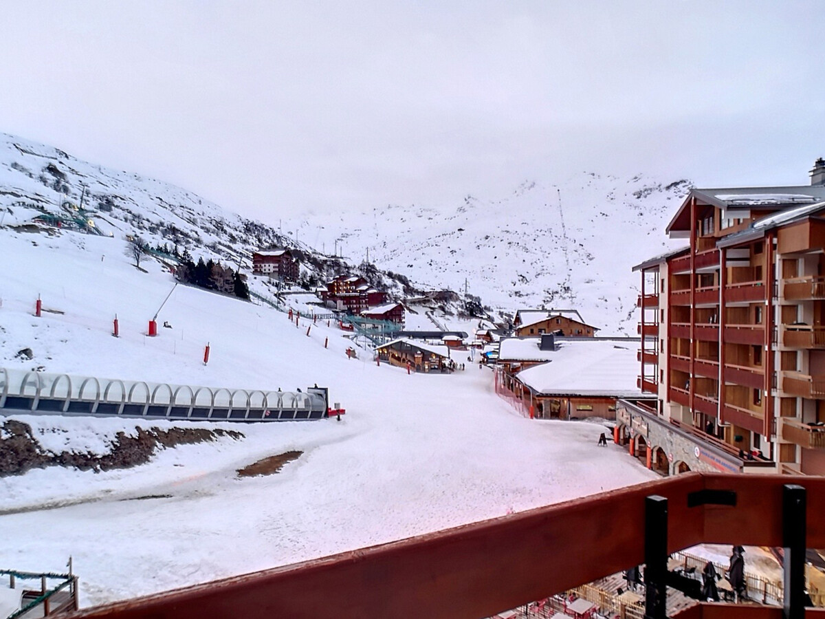 Appart 5 pers aux pieds des pistes, balcon sud - Photo 12