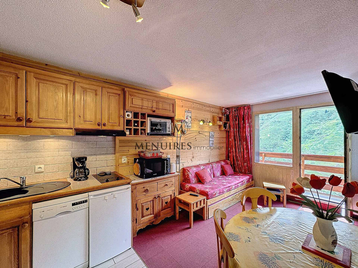 Appart 2 pièces + cabine, 5 pers, parking aux Menuires - Photo 1
