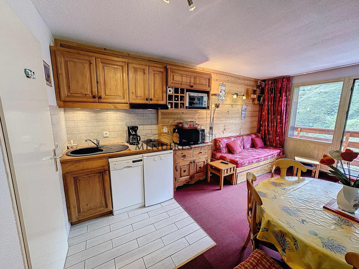 Appart 2 pièces + cabine, 5 pers, parking aux Menuires - Photo 12