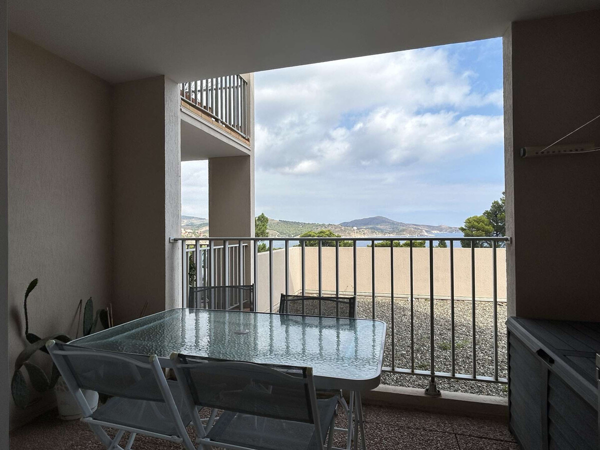 Studio Cabine Vue Mer à Banyuls, 4 Pers - Photo 1
