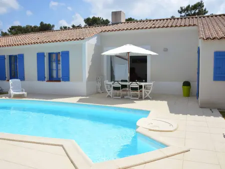 Location maison à Saint Jean de Monts, Villa avec piscine privée, 3 chambres à Saint-Jean-de-Monts