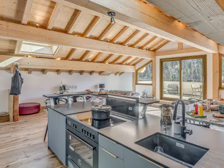 Chalet élégant à Champagny, 10 pers, WIFI, sauna, parking - Photo 1