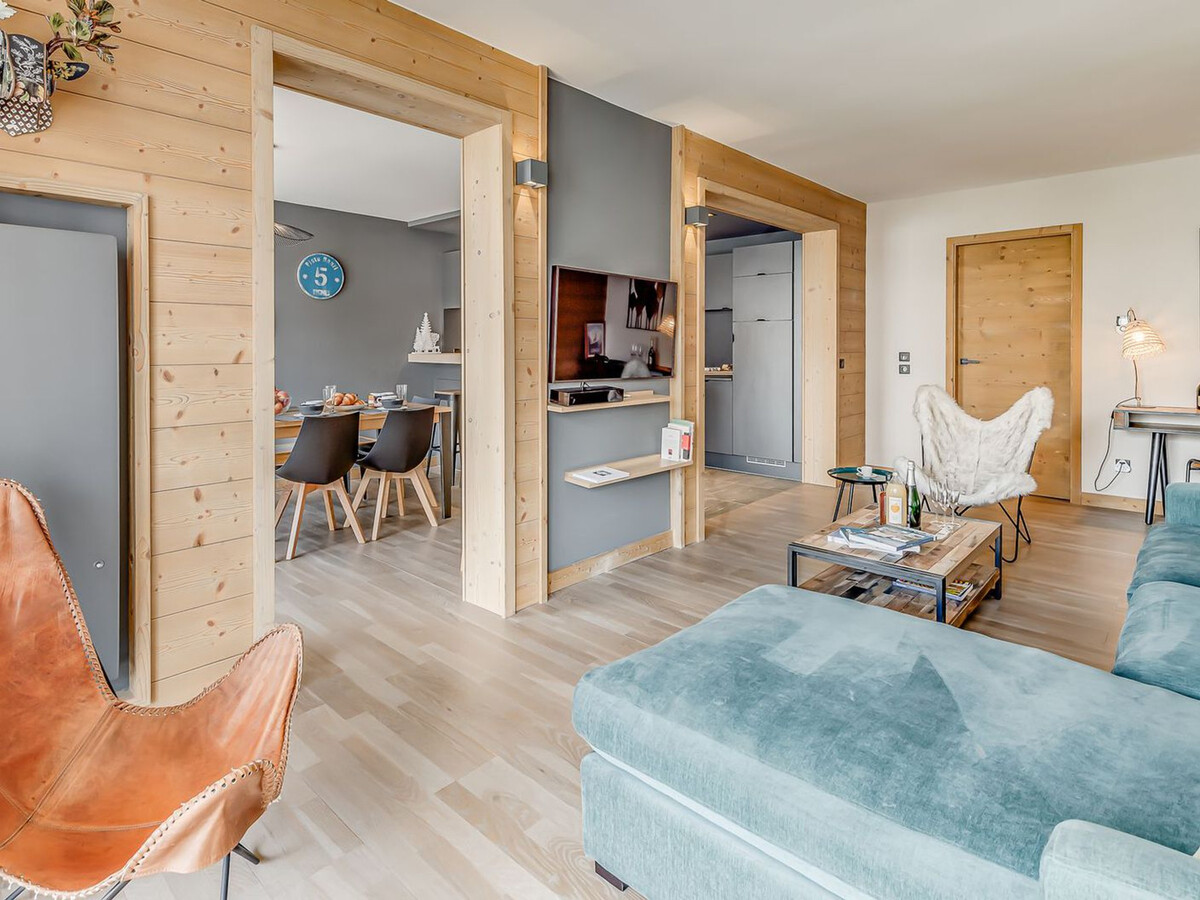 Les Lanches - Appart. 4* balcon sud, vue lac Tignes - Photo 4