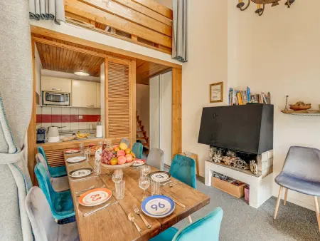 Duplex 4 pièces avec balcon à Tignes, pistes à 100 m : photo 3
