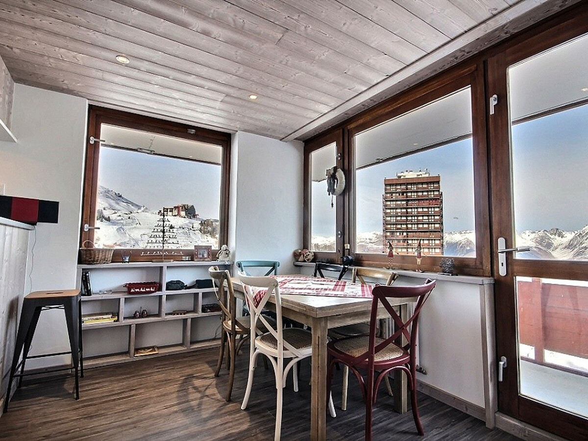 Appartement 6 pers. rénové, balcon vue Mont-Blanc, La Plagne - Photo 3