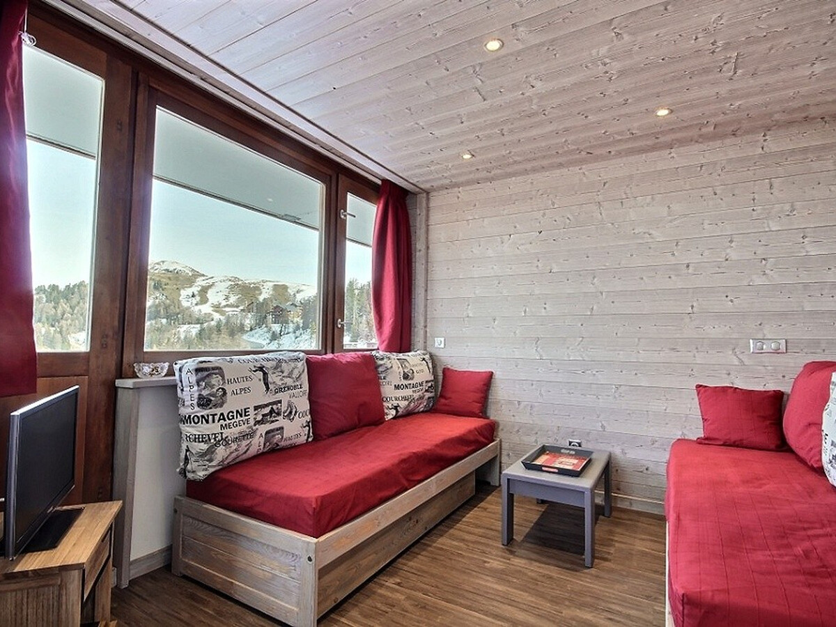 Appartement 6 pers. rénové, balcon vue Mont-Blanc, La Plagne - Photo 4