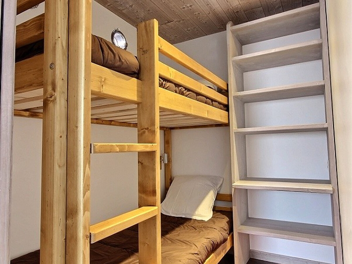 Appartement 6 pers. rénové, balcon vue Mont-Blanc, La Plagne - Photo 6