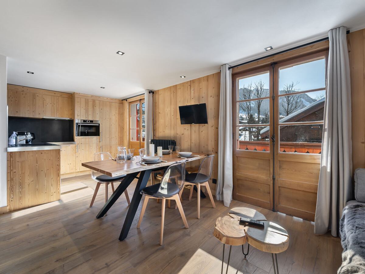 Charmant appartement, 2 ch, centre Megève, parking, wifi - Photo 9