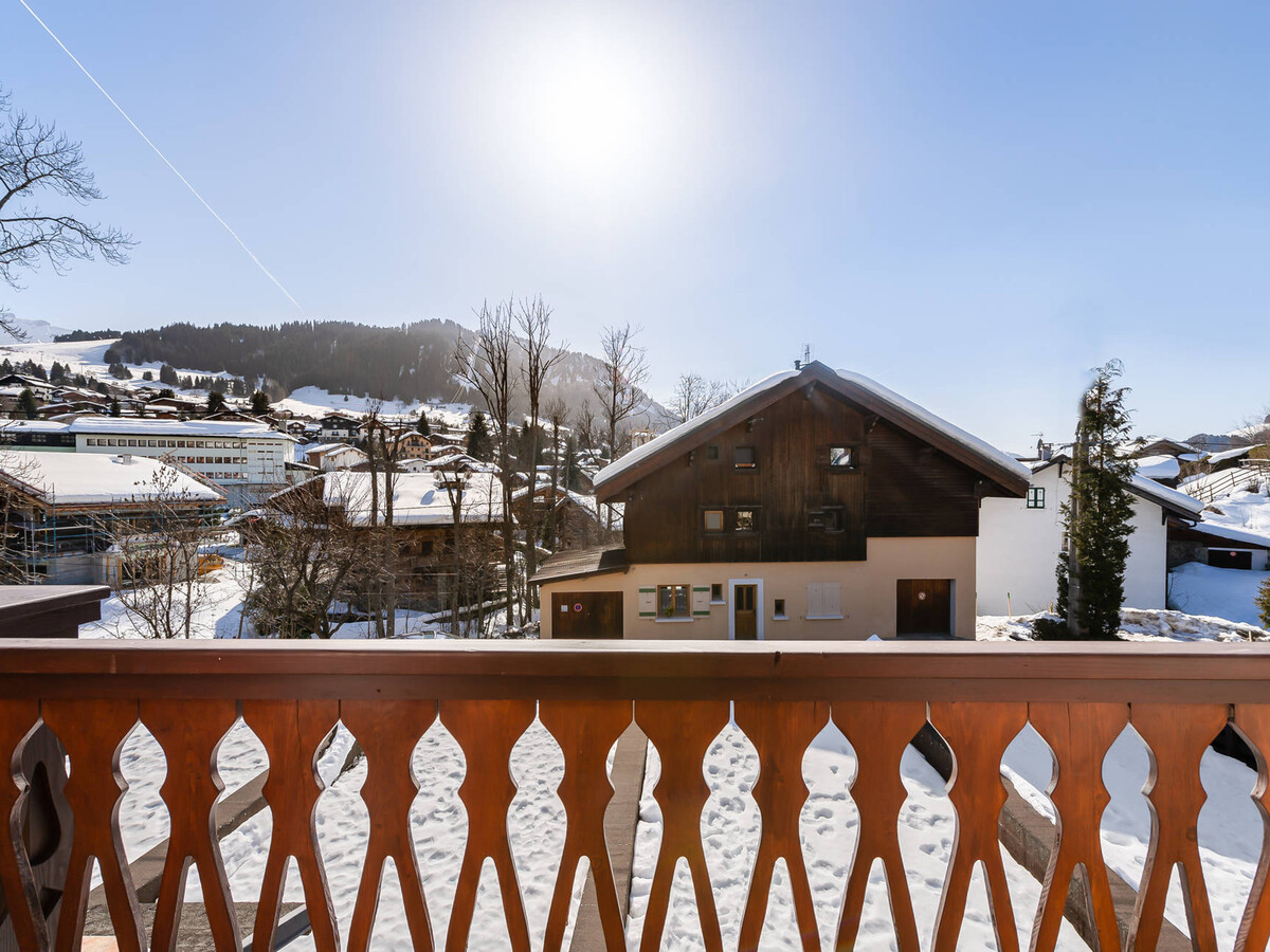 Charmant appartement, 2 ch, centre Megève, parking, wifi - Photo 11