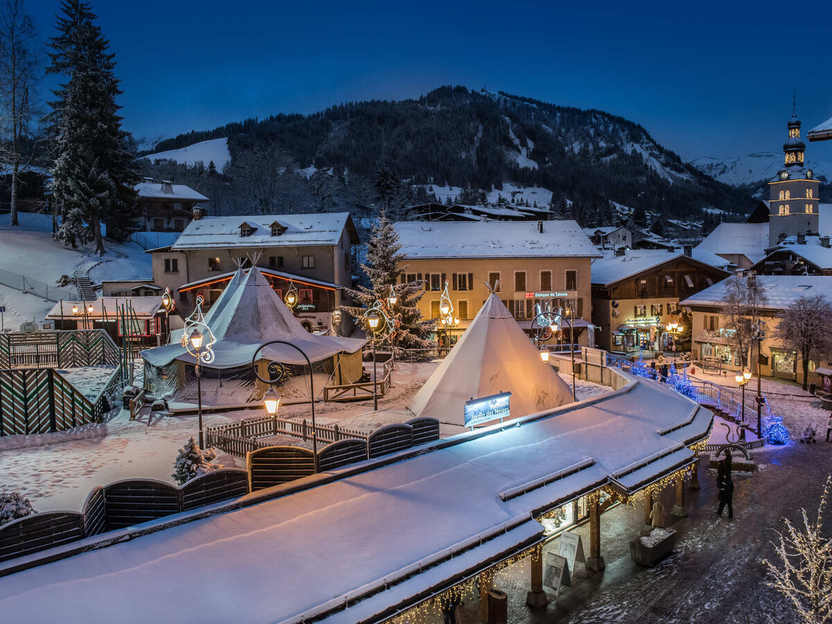 Charmant appartement, 2 ch, centre Megève, parking, wifi - Photo 14