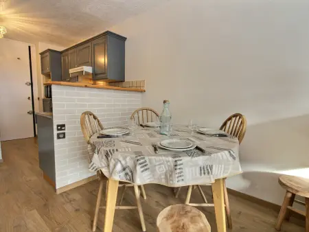 Studio cabine rénové au pied des pistes, La Plagne : photo 5