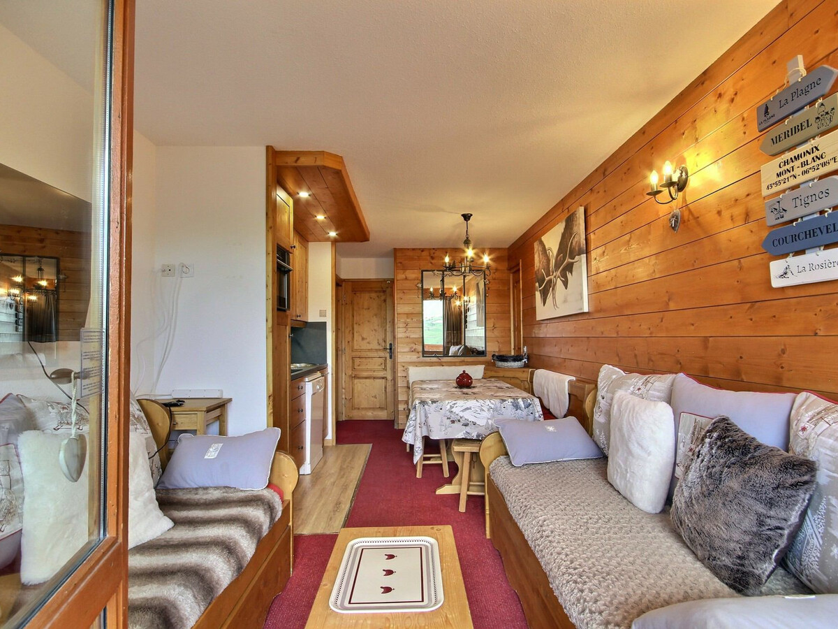 Appartement 5 pers. Belle Plagne, vue domaine skiable - Photo 6