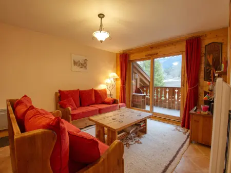 Location appartement à Morillon 1100, Bel appartement 3 ch, au pied des pistes avec wifi