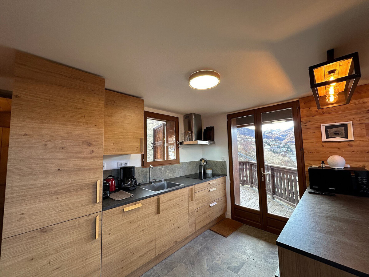 Chalet 4 étoiles Vars avec sauna, sauna et parking privé - Photo 4