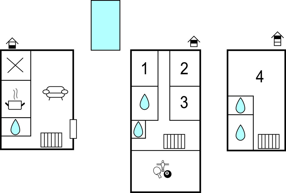 Maison 8 personnes avec piscine privée à Bourg Lastic - Photo 36