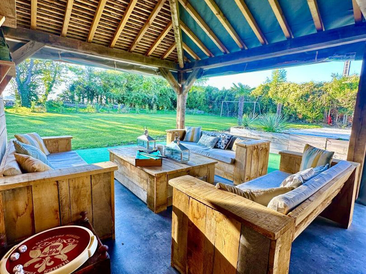 Gîte 10 pers. piscine chauffée, jacuzzi et pool house - Photo 15
