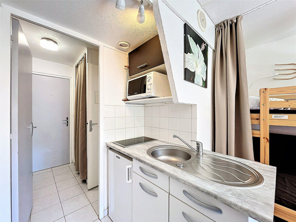 Studio 22m² skis aux pieds, balcon vue pistes, Le Corbier - Photo 8
