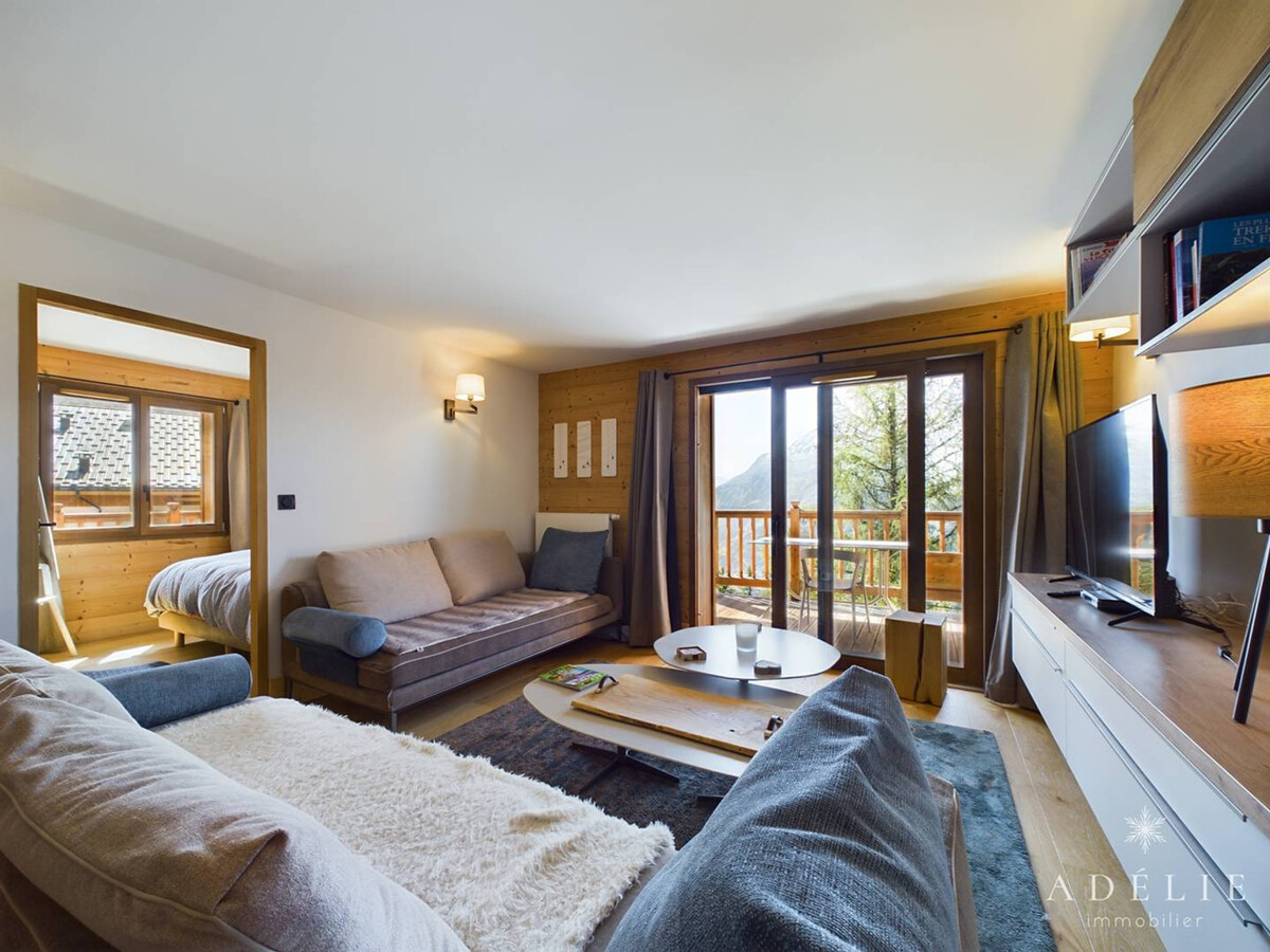 Appartement 8 pers, spa et balcons sud-ouest à La Rosière - Photo 3