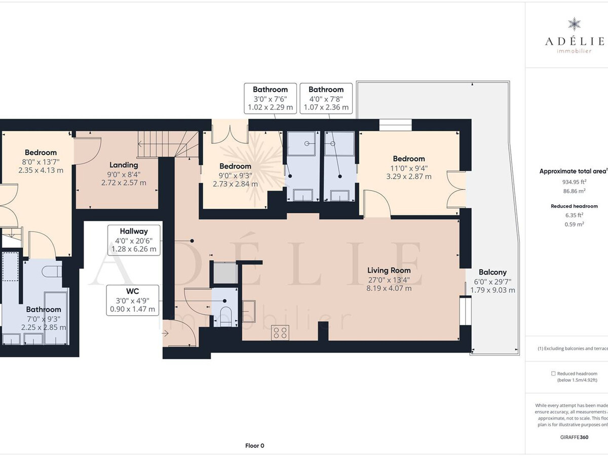 Appartement 8 pers, spa et balcons sud-ouest à La Rosière - Photo 25