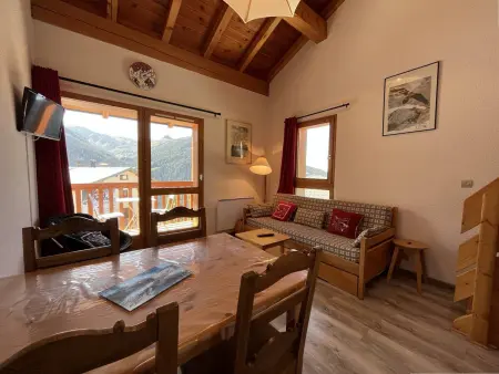 Duplex 6 pers avec balcon à Plan Peisey - 2 ch, Animaux admis - Photo 6