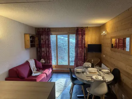 Location appartement à Les Avanchers Valmorel, Duplex rénové à Valmorel, terrasse, 5 pers, animaux admis
