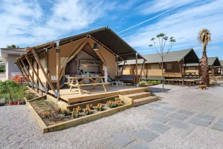 Location maison à Tarragona, Tente Glamping à Sant Salvador Plage