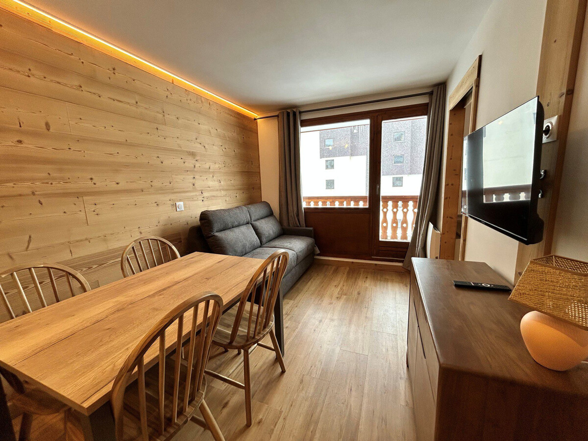 Studio cabine 22m² rénové au pied des pistes à Tignes - Photo 12