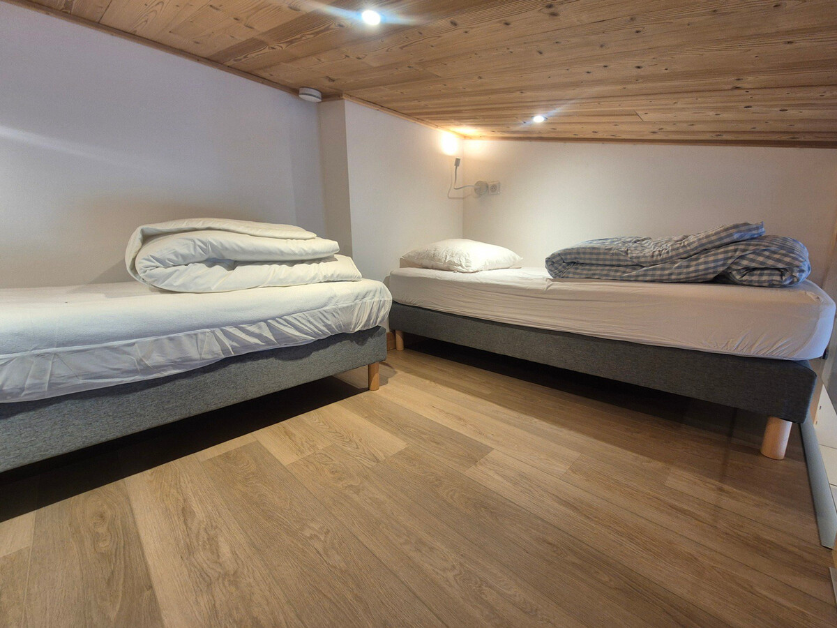 Studio mezzanine rénové 22m² à Tignes, 4 personnes - Photo 3